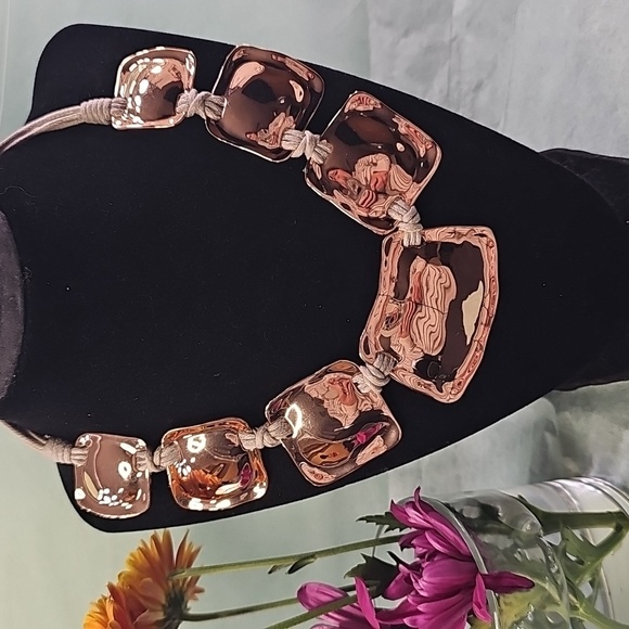 st. thomas Jewelry - Elegant Gold and Silver Necklace 18 Inch With 2 Inch Extender